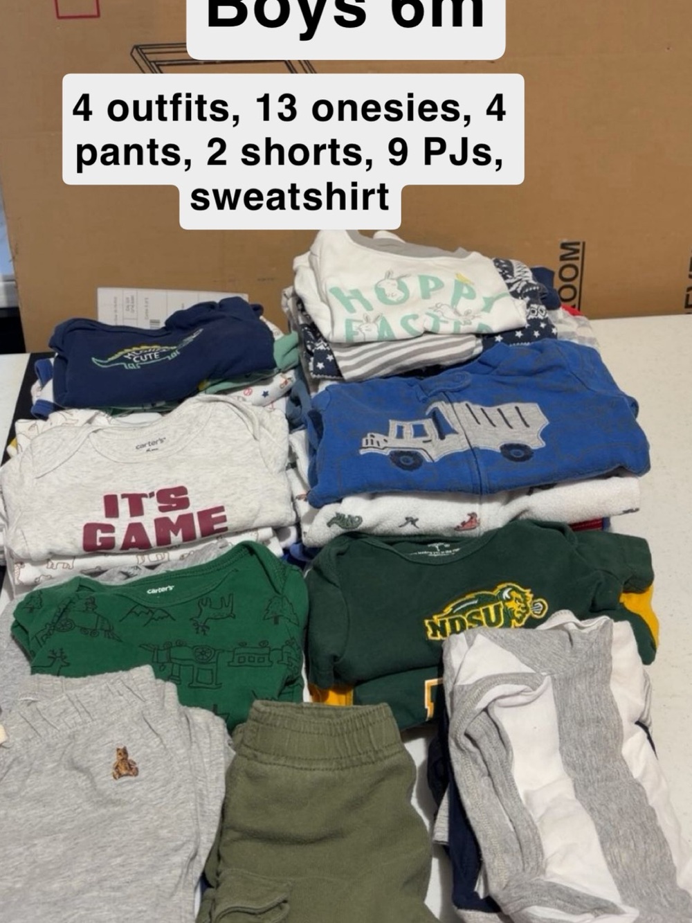 Infant Boys 6 Month Clothing